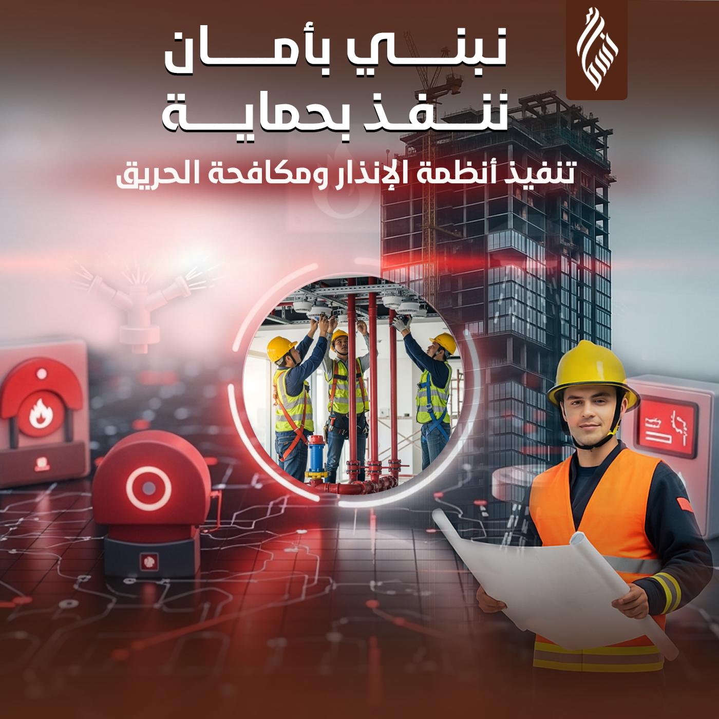 أنظمة الإنذار ومكافحة الحريق